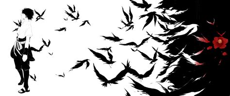 Support us by sharing the content, upvoting wallpapers on the page or sending your own background. Black And White Sasuke Uchiha | Mega Wallpapers