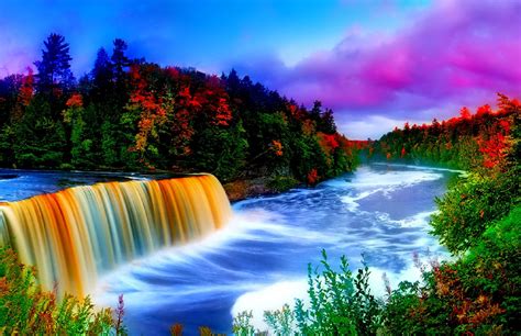 Download 93 Wallpaper Nature Waterfall Foto Populer Postsid