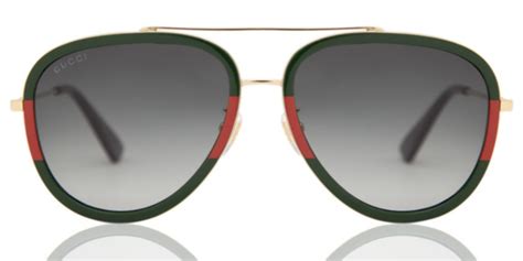 gucci gg0062s 006 sunglasses in gold smartbuyglasses usa