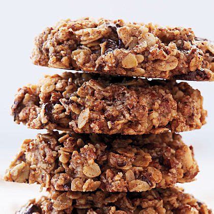 Check out these top 30 energy bar recipes! Pecan, Oat, and Dark-Chocolate-Chunk Cookies Recipe ...