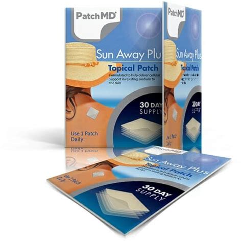 Sun Away Plus Topical Patch Patchmd Uv Protection 30 Count
