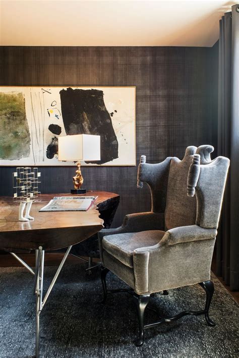 This Dark And Moody Workspace Is The Ideal Home Office Beautiful