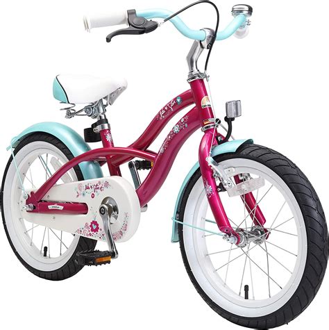 Bikestar Bicicleta Para Niños Y Niñas 16 Pulgadas Color Rosa A