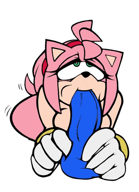 Rule 34 Amy Rose Ball Fondling Balls Blue Eyes Breasts Erection