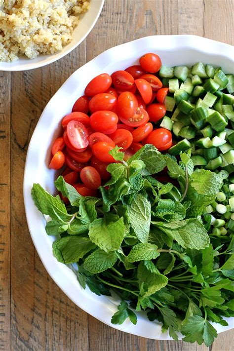 Quinoa Tabbouleh With Feta Cheese Two Of A Kind Recipe Quinoa