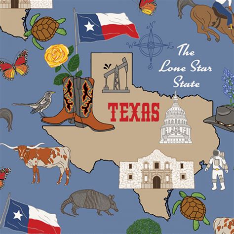 Wf State Cotton 48531 X Texas The Lone Star State