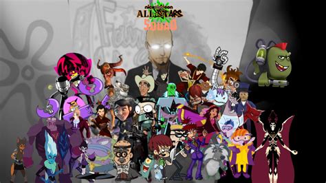 Nickelodeon All Stars Squad Villains By Coenraadkeanan On Deviantart