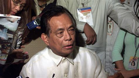 Nene Pimentel 85 Dies Filipino Politician Stood Up To Marcos The New York Times