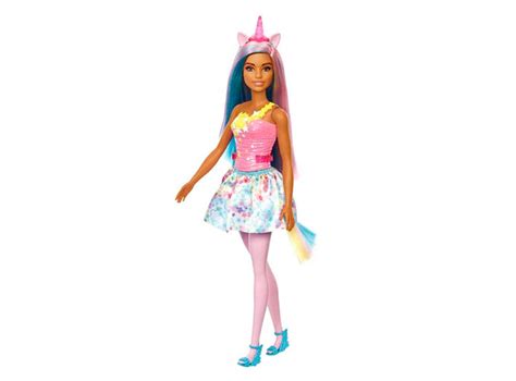 Ripley Barbie Dreamtopia Unicornio Cuerno Rosado