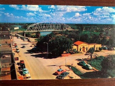 International Bridge Brownsville Tx Us Mexico Assorted Postcards 4 X