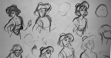 The Art Of Glen Keane Aladdin Disney Concept Art Cartoon Drawings