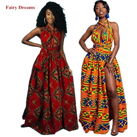 African Long Dresses Women Traditional African Clothing Dashiki Ankara