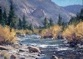 MATT SMITH, “Mineral Creek” (oil, 10x14) - southwestern Colorado ...