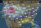 Weather Map Of Us - WorldMap US