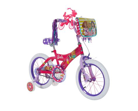 16 Girls Bike Barbie Dynacraft Pink With Training Wheels Ages 4 8 87876057055 Ebay