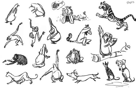 How to draw animals as humans. Matt Jones: Gesture Drawing