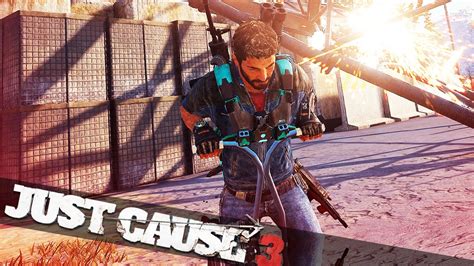Liberating Base With Pogo Stick Just Cause 3 Challenges Youtube