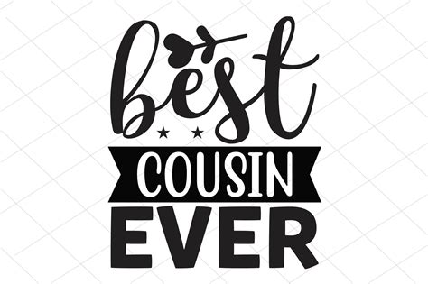Best Cousin Ever Graphic By Mockup · Creative Fabrica