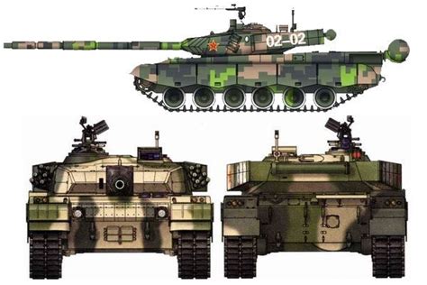 Ztz96a Type 96a 96g Main Battle Tank Technical Data Sheet Information