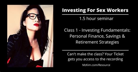 Mz Kim Asian Provocateur Sex Workers Finally An Investing Class For You • Mz Kim