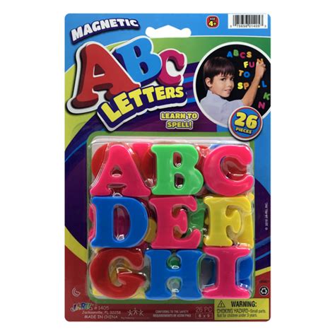 Ja Ru Inc Magnetic Abc Letters Learn To Spell 1 Ct Instacart