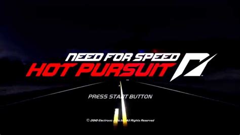 Need For Speed Hot Pursuit Intro Youtube