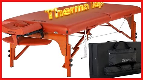 Master Massage 31 Santana Therma Top Portable Massage Table Package Built In Heating Pads