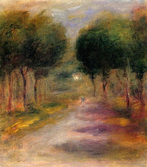 Landscape With Trees Pierre Auguste Renoir