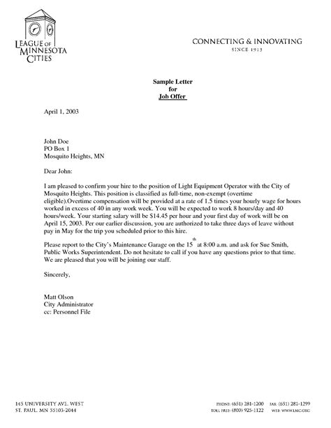 Offer letter employment agreement inspirational 40 proof of. Job Offer Letter Template | Fotolip.com Rich image and ...