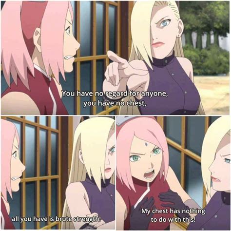 Haha Ino And Sakura Are Rivals Forever ♥♥♥ Funny Adults Naruto Shippuden Anime Naruto