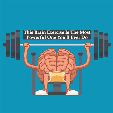 Brain Training Exercises For The Elderly Exercise Poster
