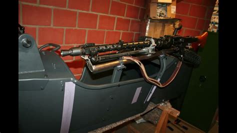 Zündapp Ks600 Wehrmachtsgespann Mounting The Mg34 Accessories On The
