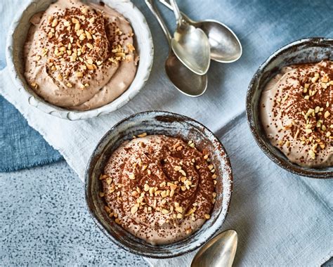 Nadiya Hussain Chocolate Hazelnut Mousse Recipe Time To Eat Bbc