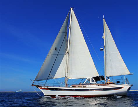Classic Sail Boat Charter Ketch Ct56 Makin Waves Charters