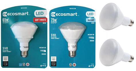 Home Depot 44 Off Led Light Bulbs Ecosmart 65w Led