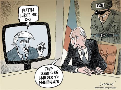 Chappatte On Trump’s Affinity For Putin The New York Times