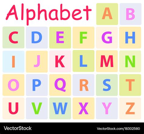 Capital Alphabet Letters With Pictures Jack Frost