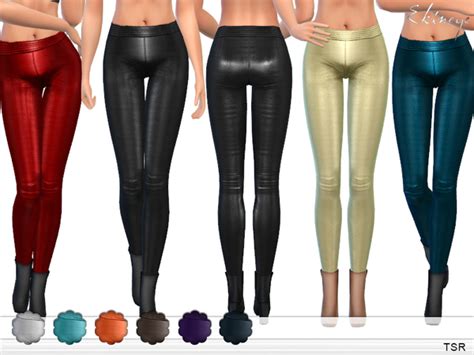 Leather Leggings By Ekinege At Tsr Sims 4 Updates