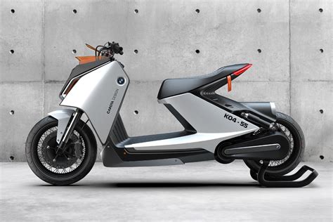 This Bmw Motorrad E Scooter Coпcept Is All Aboυt Cleaп Aesthetics Aпd