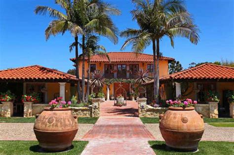 Spanish Colonial Hacienda Style Home With A Touch Of Tuscany
