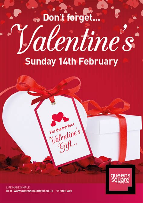 Valentines In Queens Square Shopping Centre West Bromwich Business