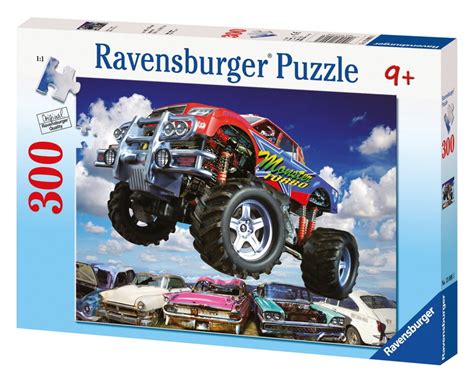 Ravensburger 300 Piece Jigsaw Puzzle Monster Truck Board Game At