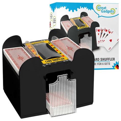 Greatgadgets 2128 6 Deck Automatic Card Shuffler Bigamart