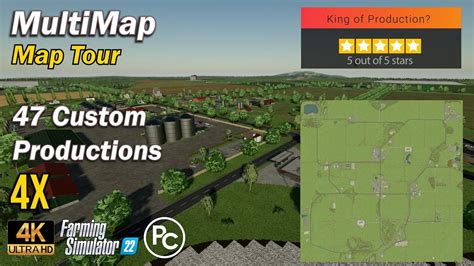 MultiMap Map Review Farming Simulator 22 YouTube