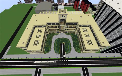 Modern Shopping Center Mall Minecraft Map