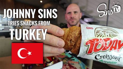 tasting snacks from turkey johnny sins vlog 63 sinstv youtube