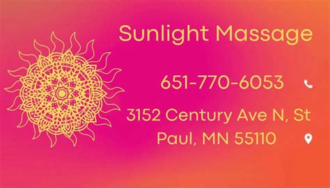 sunlight massage updated may 2024 3152 century ave n paul minnesota massage phone
