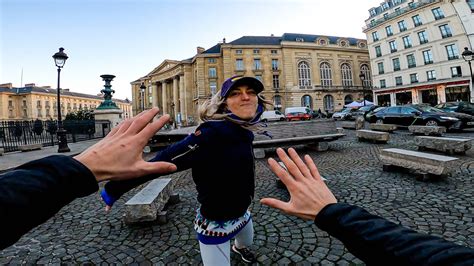 Escaping Angry Girlfriend 😡 Epic Parkour Chase In Paris Youtube