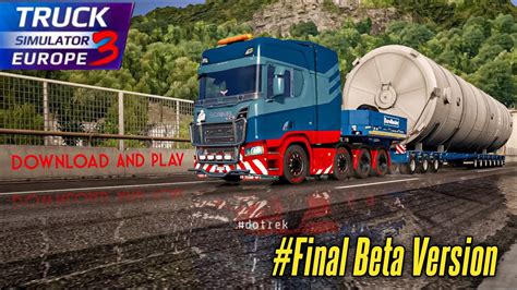 Truckers Of Europe 3 Final Beta Version With Hd Gameplay And New