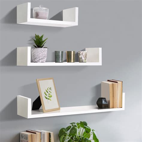 Bibliothèques étagères Maison Et Jardin En Casa ® 3er Set Étagère